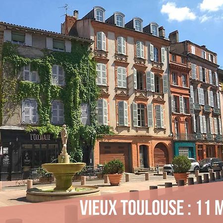 Chartreuse, Clim, Parking, Terrasse Au Calme Leilighet Toulouse Eksteriør bilde